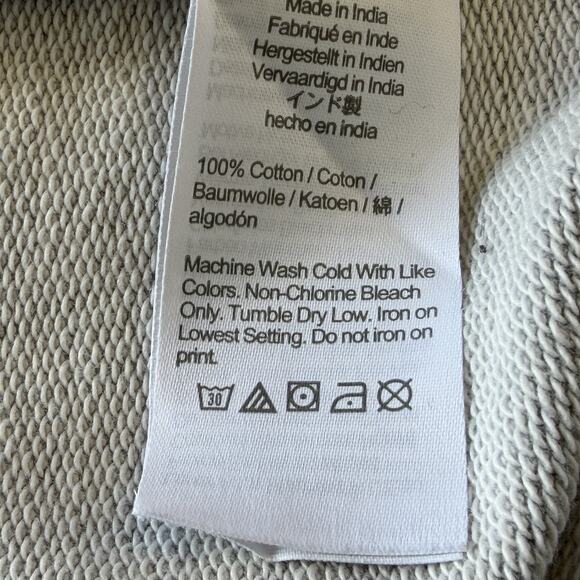 J. Crew Crew Neck Nautical Sweatshirt Womens XL Gray Graphic Print Long Sleeve - Picture 7 of 7